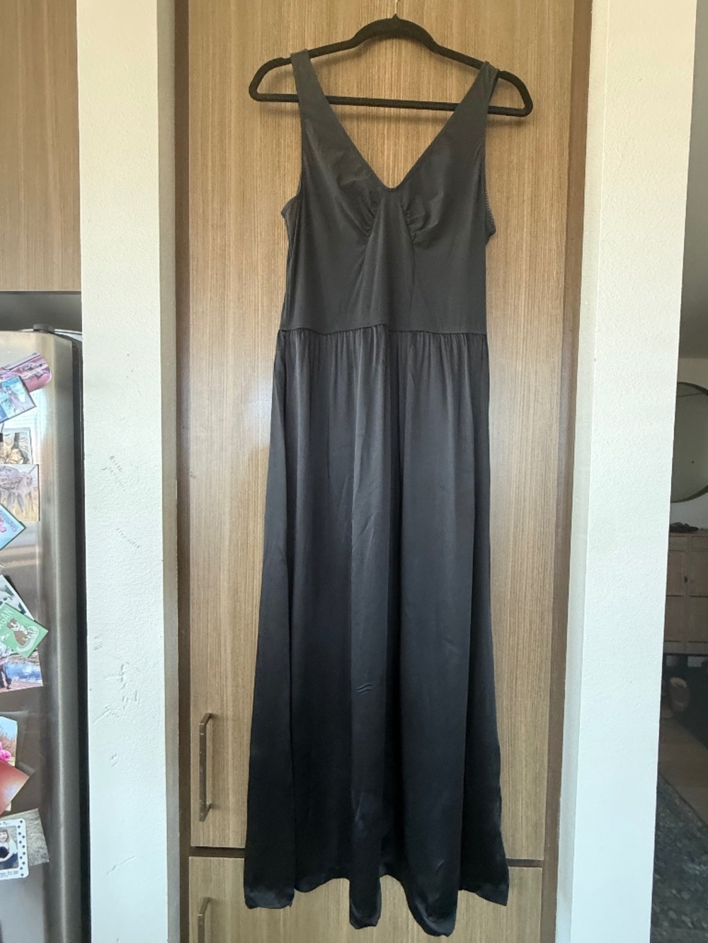 & Other Stories black midi dress